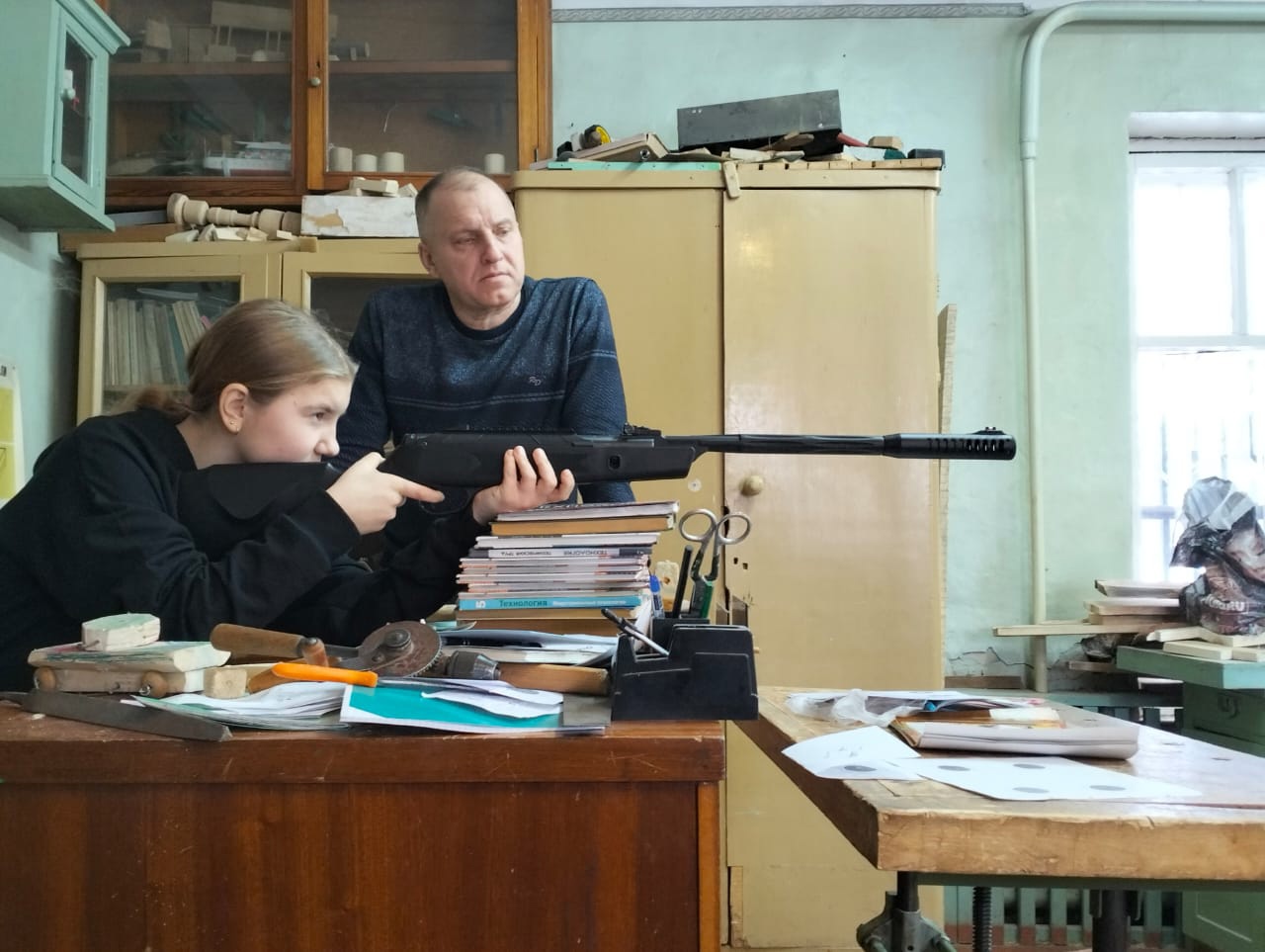 Соревнования по стрельбе.